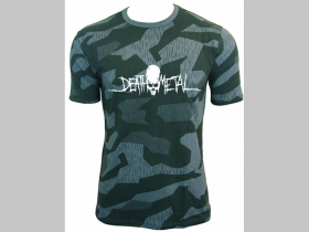 Death Metal  nočný maskáč-Nightcamo SPLINTER, pánske tričko 100%bavlna